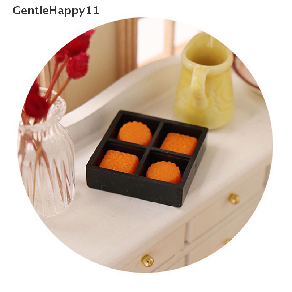 Gentlehappy 1 Set Mainan Miniatur Bulan Sabit Skala 1: 12 Untuk Dekorasi Rumah Boneka