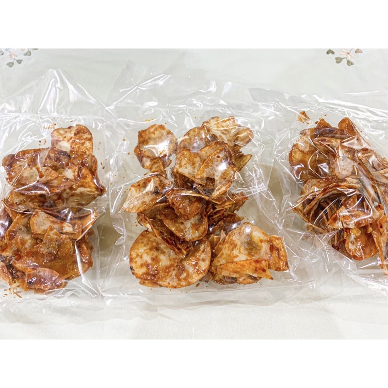 

keripik pedas manis