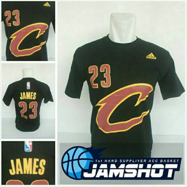 KAOS BASKET  TSHIRT ADIDAS LEBRON JAMES - CAVALIERS