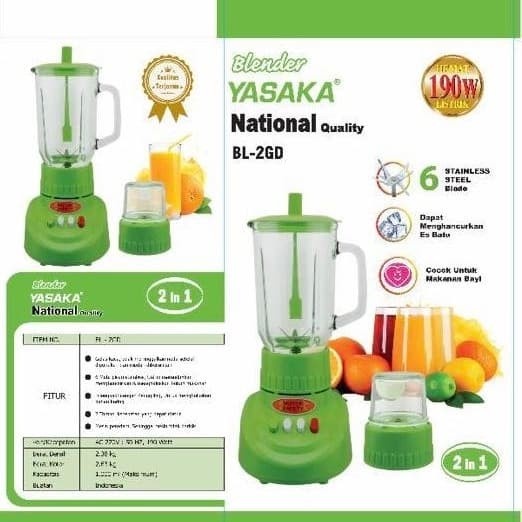 Blender Murah YASAKA National Quality 2 in 1