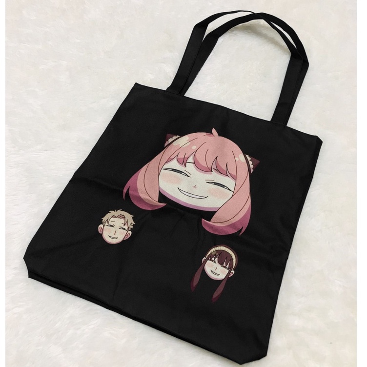 Totebag Forger Family Smirk Anime Manga SPY x Family Premium Unisex