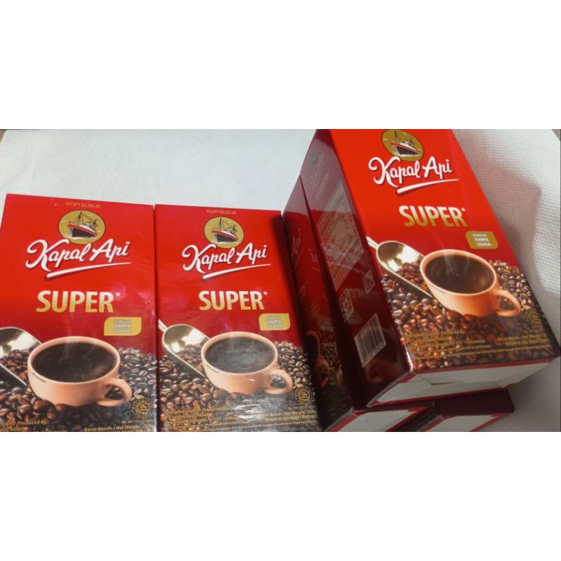 

Kapal Api Kopi Super (Vacuum Pack 250 Gram)