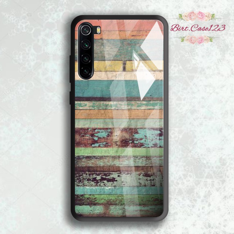 back case glass KAYU WALLPAPER Vivo Y91 Y17 Y12 Y15 Y93 Y95 Y81 Y83 Y71 Y53 Y20 Y30 Y50 V17 BC5213