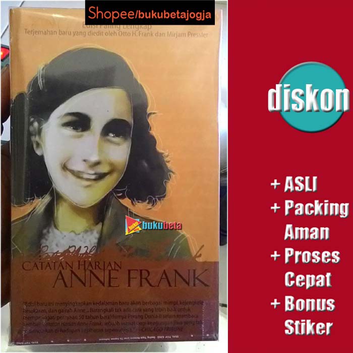 Catatan Harian Anne Frank - Anne Frank Shopee Indonesia