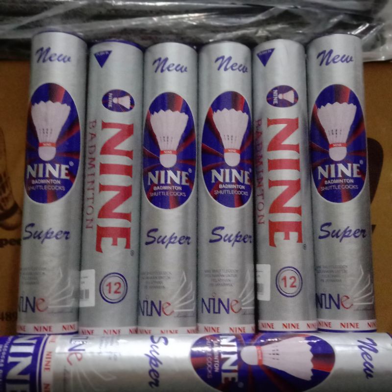 shuttlecock nine silver kok bulutangkis badminton