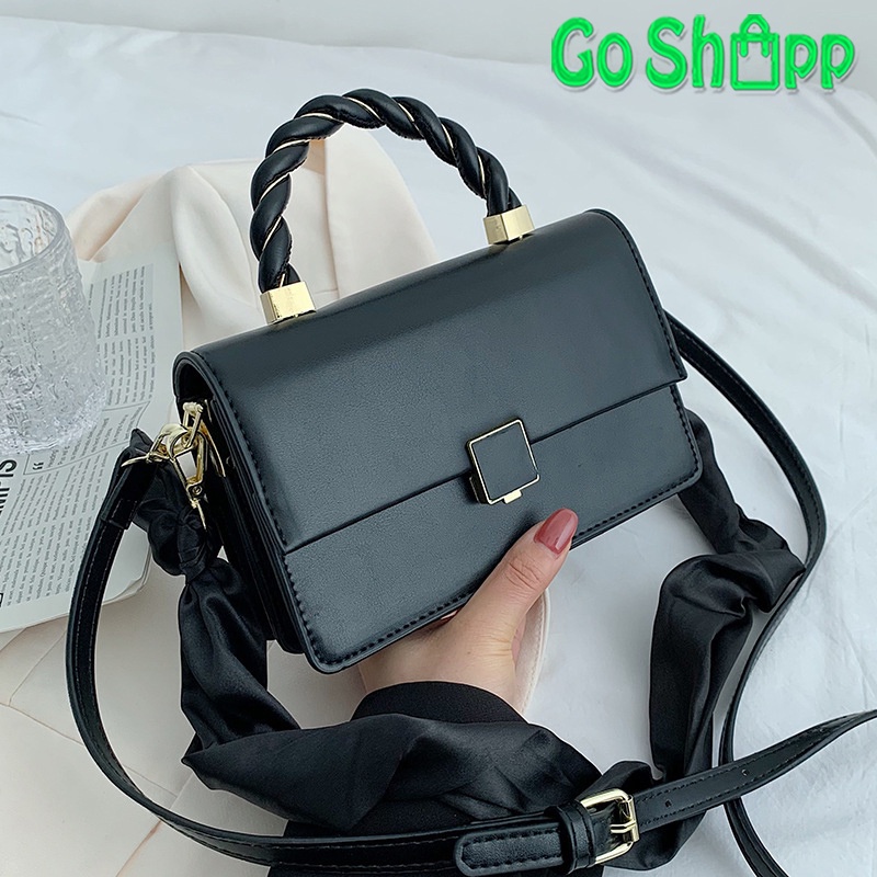 Tas Selempang Wanita Terbaru 2 Tali Bahan Kulit PU Premium - Tas Fashion Korea - Tas Wanita Import Korean Style Kekinian - Tas Pesta Wanita Import Elegan - Tas Selempang Wanita Import Terbaru Kekinian - Tas Tiktok Viral [SL72]