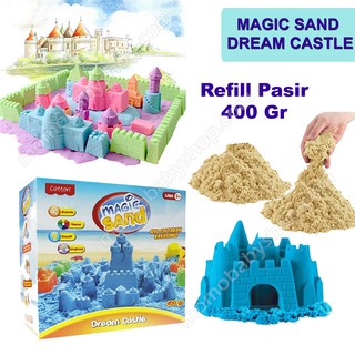 Magic Sand Dream Castle Mainan Pasir Pasiran Anak  49025 