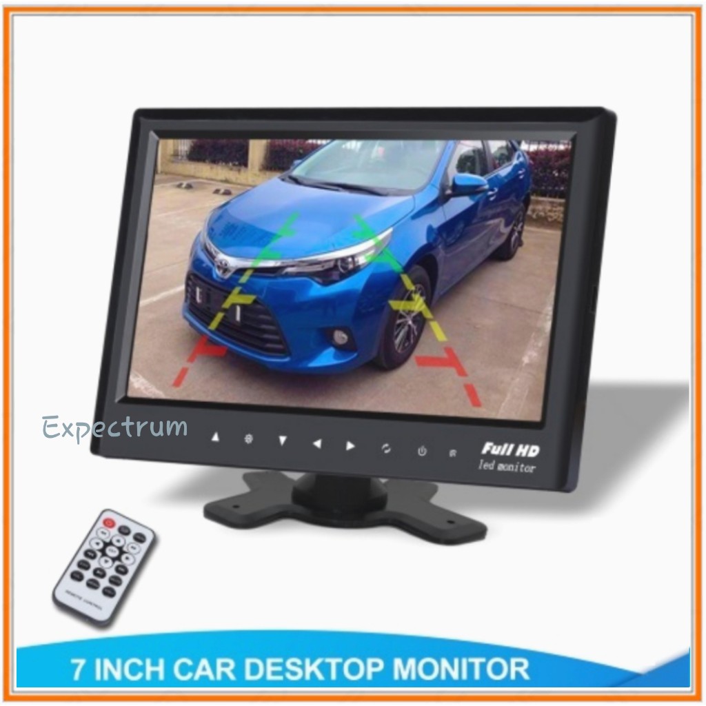 LCD Monitor 7 inch MP5, BT, USB, MMC, TFT Ondash -  Monitor Back Camera