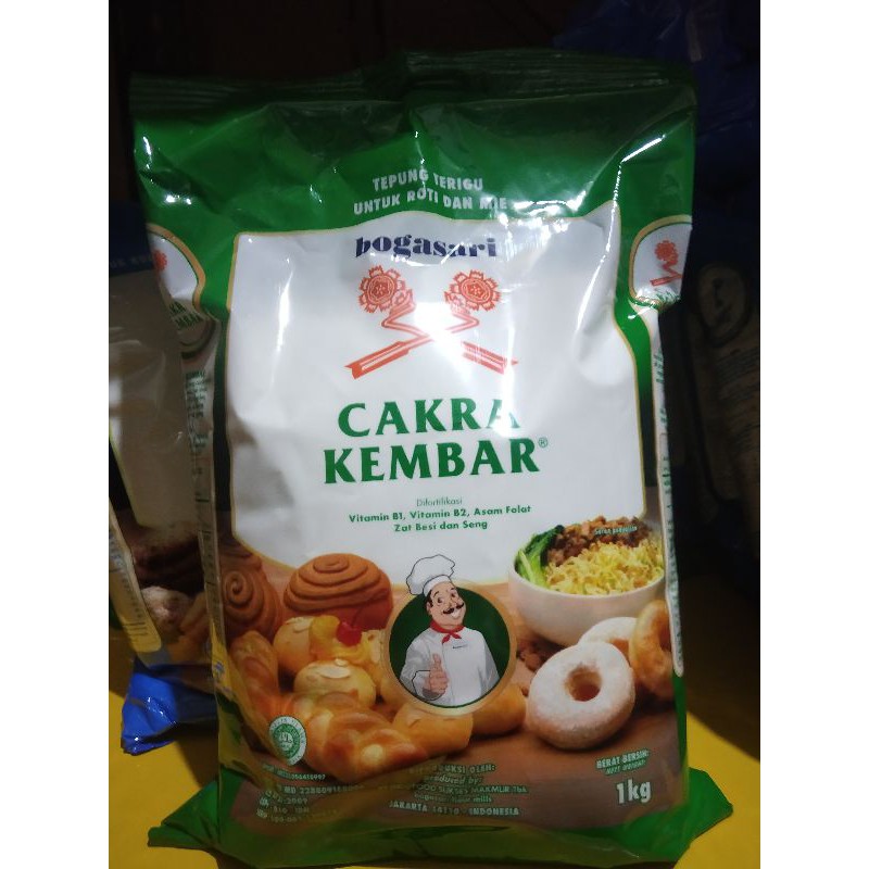 

Tepung Cakra kembar 1 kg Bogasari