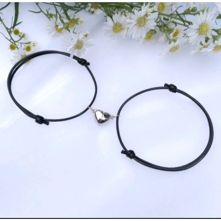 Gelang Magnet Love Couple 2 pcs