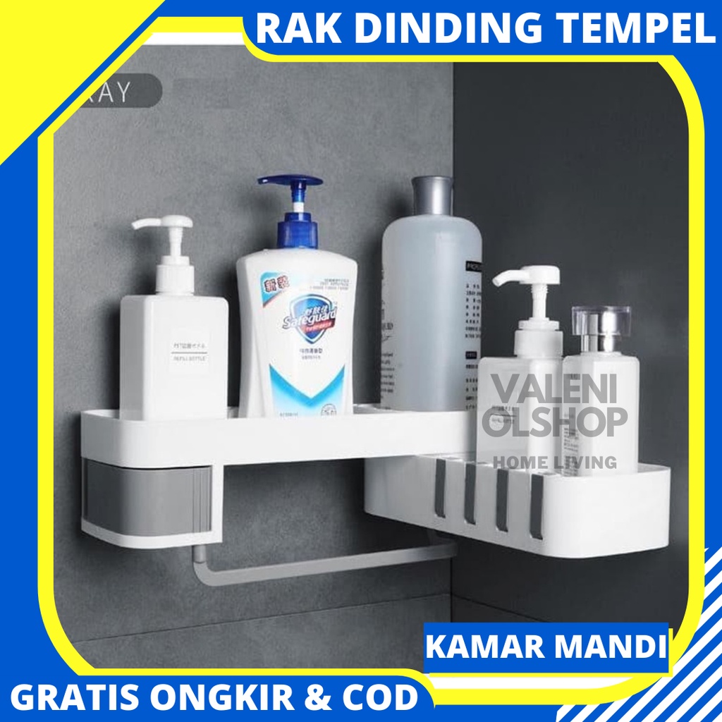 Rak kamar mandi Rak gantung sabun putar Dispenser sabun Rak dinding Rak sabun sampo odol toilet wc