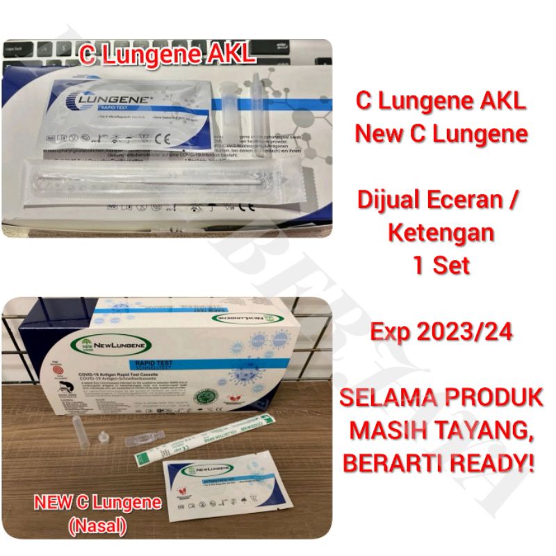 Jual New Lungene Akl Nasal Alat Swab Antigen Covid Rapid Test