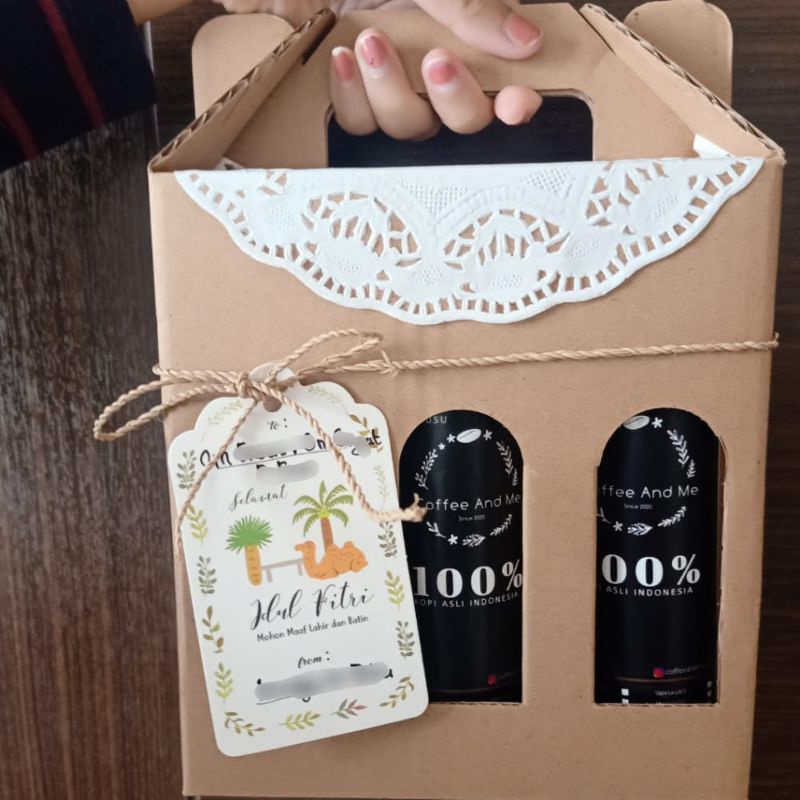 

Paket Hampers Kopi Idul Fitri - 3 pcs 250ml (coffee and me)
