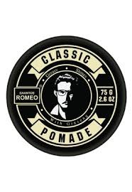 Shantos Romeo Classic Pomade Greasy &amp; Shines 75gr Oilbased Original