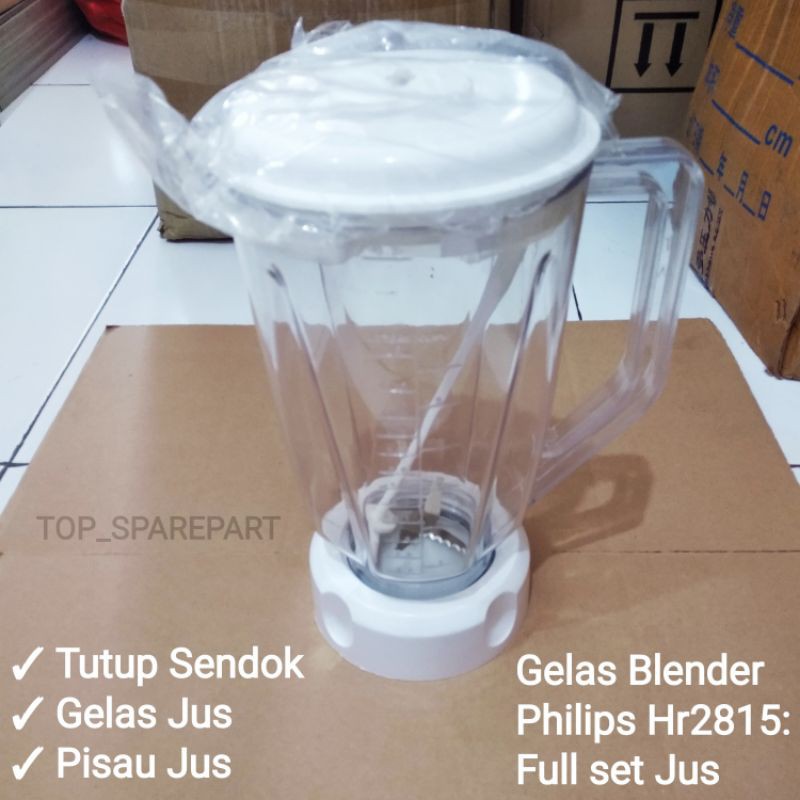 Gelas Blender Philips Hr2815 Fullset Jus Kualitas Terjamin