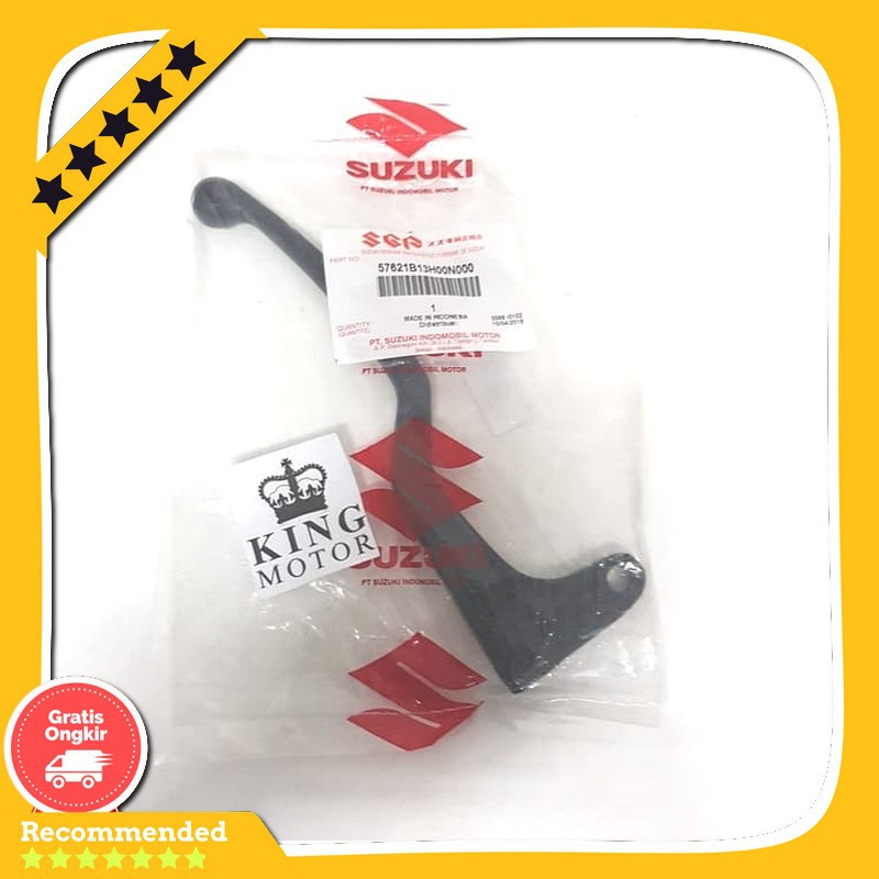 Spare Part Motor Handle Hendel Handel Rem Kiri Suzuki Skywave 57621B13H00N000 Ori Original Sgp