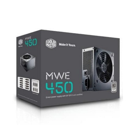 Power Supply Cooler Master MWE 450W 80+ Bronze PSU