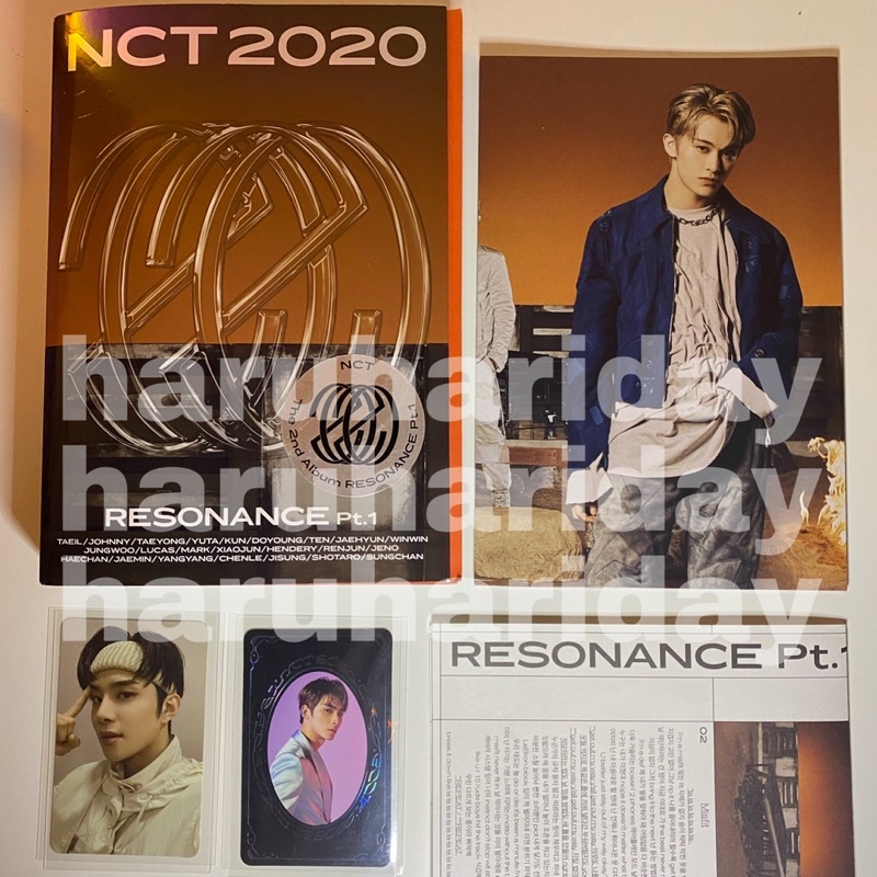 Album NCT 2020 unsealed PC Jungwoo Yearbook yb Xiaojun