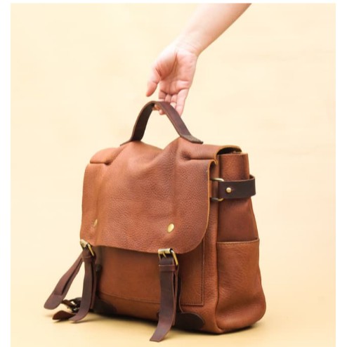 ORIGINAL RFL genuineLeather - tas selempang pria wanita kulit asli - tas kulit
