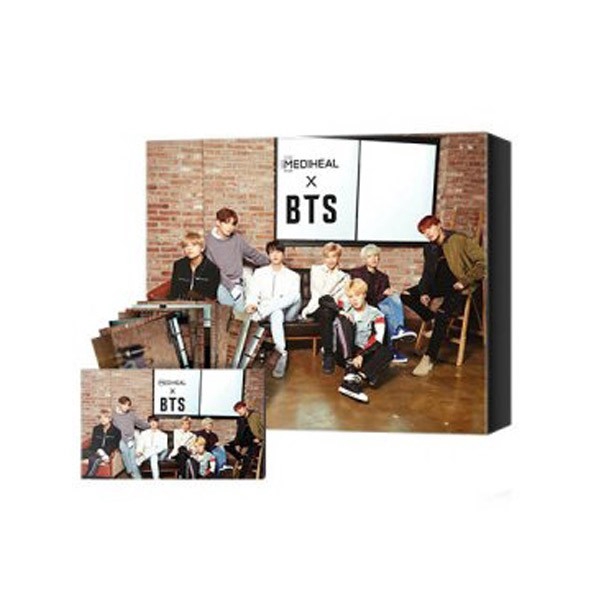 Download Mediheal X Bts Facial Mask Sheet Special Set 01 Hydrating Moisture Care Shopee Indonesia Yellowimages Mockups