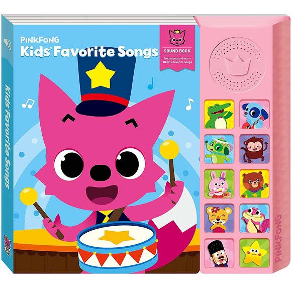 Buku pinkfong sound book song book baby shark
