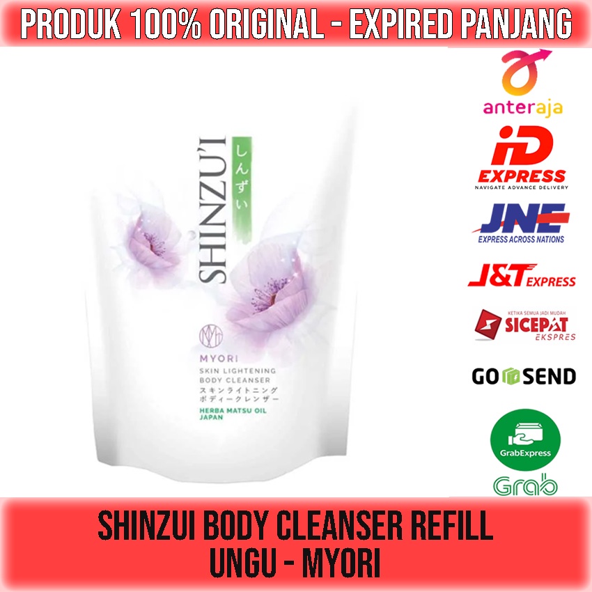 SHINZUI Skin Lightening Body Cleanser 200ml 400ml Refill Sabun Mandi Cair Shinzu'i Kirei Matsu