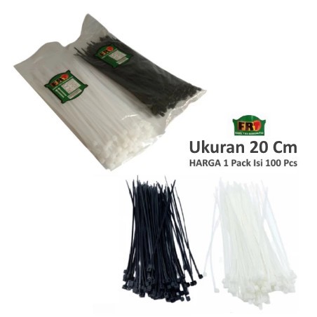 

2 Pack Kabel Ties 20 Cm Kabel Tie Kabel Tis Tali Tis Klip Kabel
