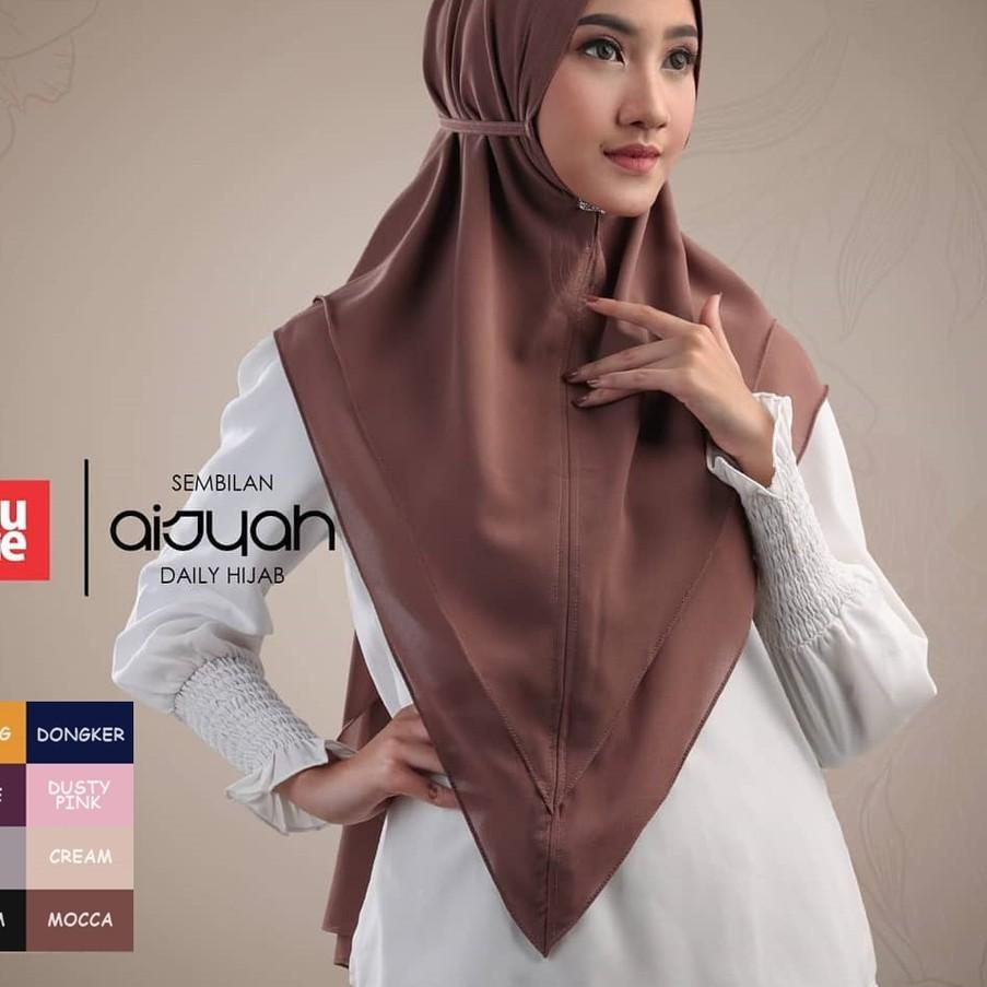 New - KHIMAR DAILY AISYAH / KHIMAR MINI / KHIMAR TALI / HIJAB CERUTY ..