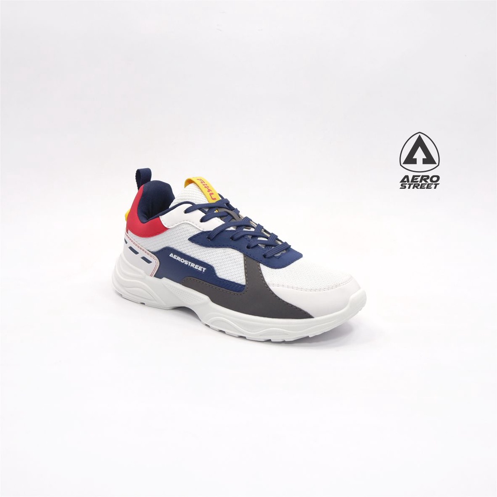 Sepatu Asli Original Limited Aerostreet RIKU Series Authentic Shoes Local Brand Gundam Red White Blu