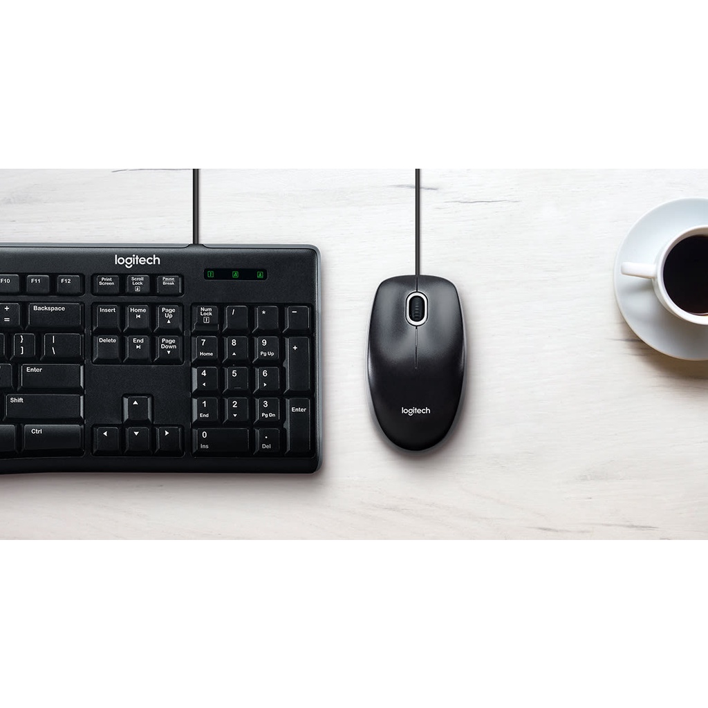 Logitech Media Combo MK200 Original Garansi Resmi 3 Tahun