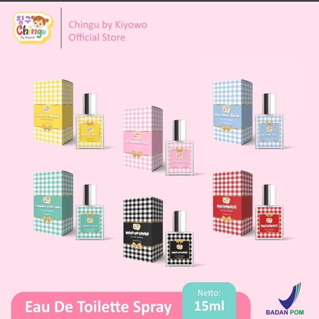 BPOM Parfum Eau De Toilette Spray 15ml Chingu by Kiyowo / Chingu EDT Perfume