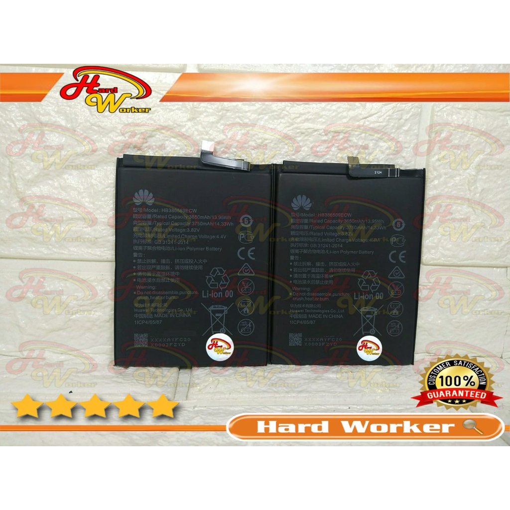 Baterai Battery Batery Batre Original HONOR 8X / HONOR 8 VIEW / MATE 20 LITE HB386589ECW ORI