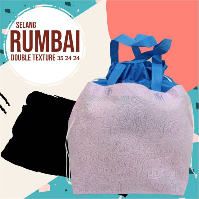 

[Cod] Tas Hajatan Kotak Nasi Tas Syukuran Kain Tekstur Mewah Alas 24x24