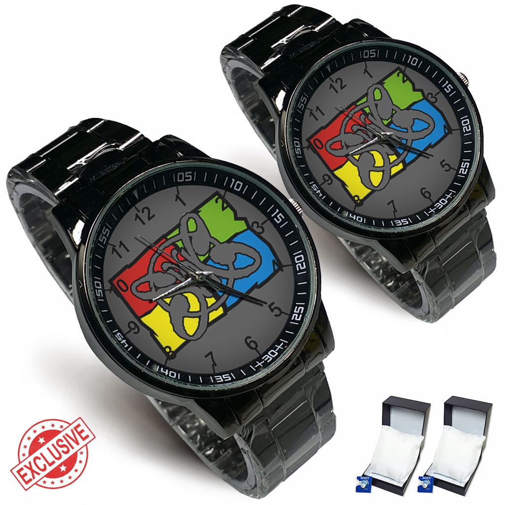 Jam Tangan Rantai Couple SLANK Motif 16