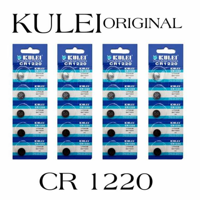 Original battery batrei CR 1220 CR-1220 CR1220 KULEI