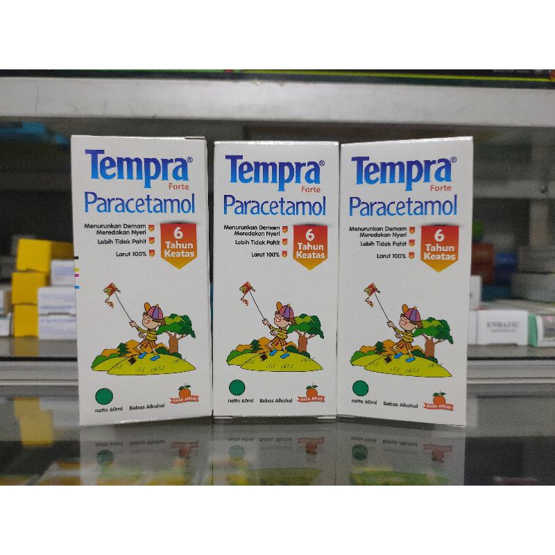 TEMPRA FORTE 60 ML Rasa Jeruk