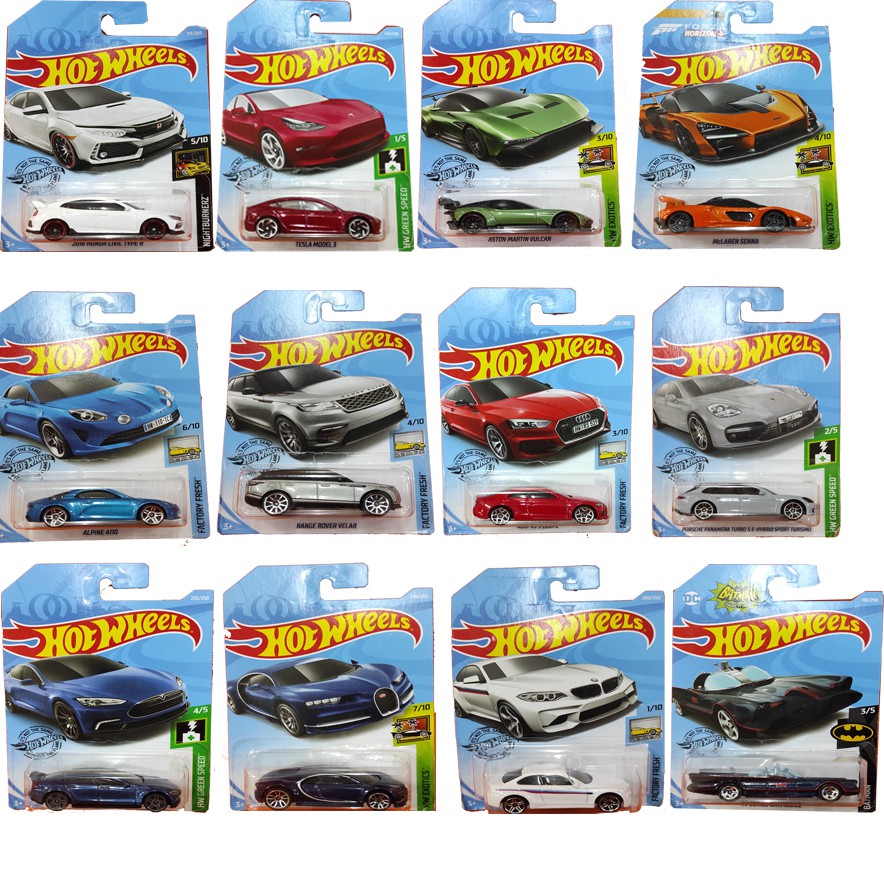 Mainan Anak Hotwheels the animated series 3/5 ( SKW.12013A)