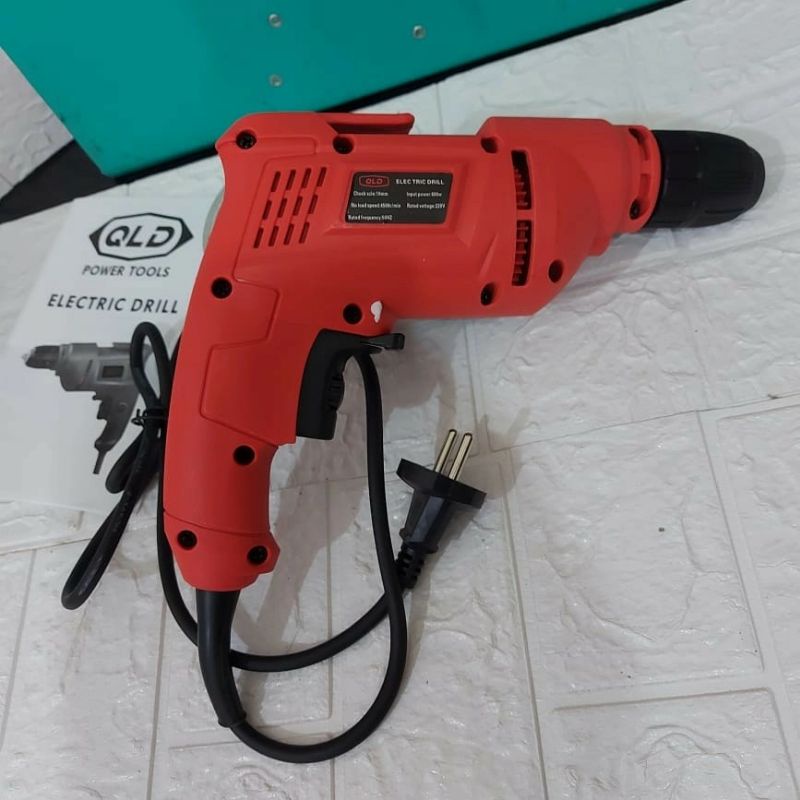 QLD Mesin Bor Tangan Listrik 10mm Termurah Bisa COD