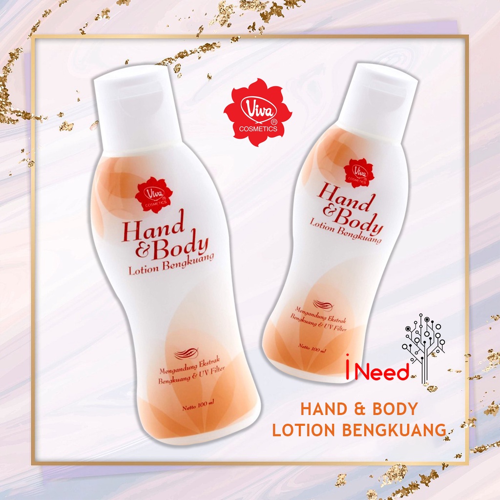 (INEED) VIVA Hand &amp; Body Lotion Bengkuang 100ML