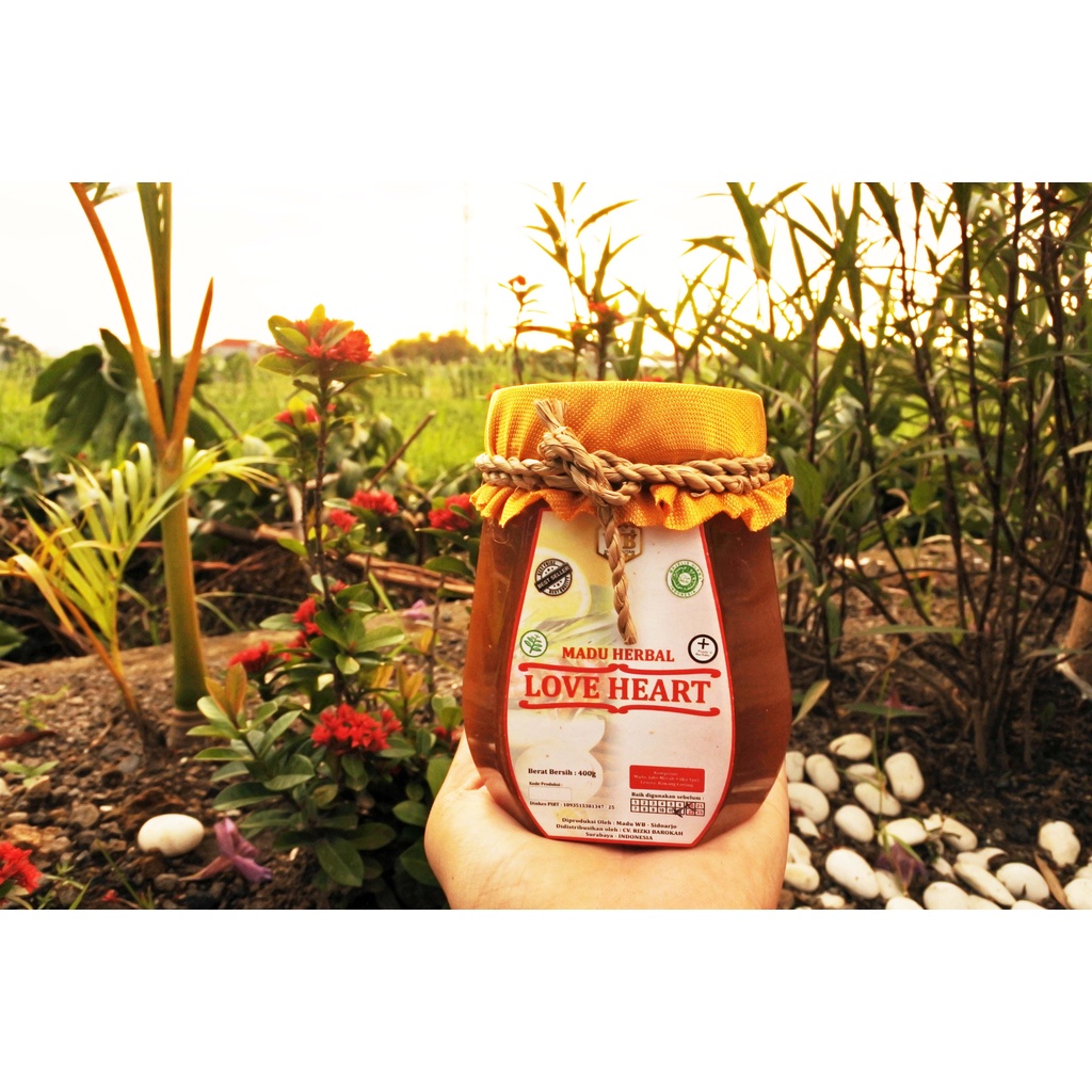

Madu Love Heart / Madu Herbal - Garansi Murni & Asli 100% - Wild Bee-kemasan ekonomis