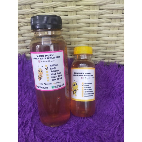 

MADU MURNI RANDU 250 ml 100% PURE HONEY