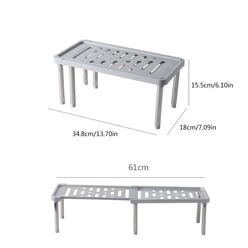 Rak Penyimpanan Model Geser Dapat Ditarik Untuk Dapur