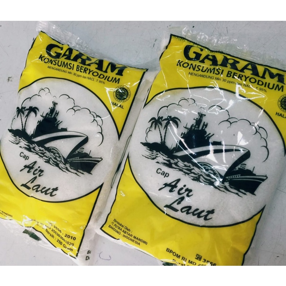 Garam Beryodium Cap Air Laut