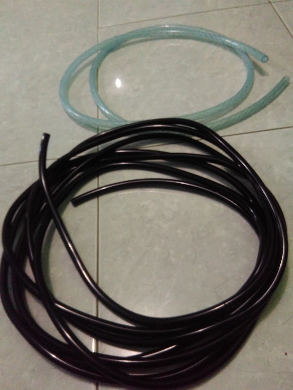 Selang High Pressure Hitam Bisa Untuk Pompa Dc