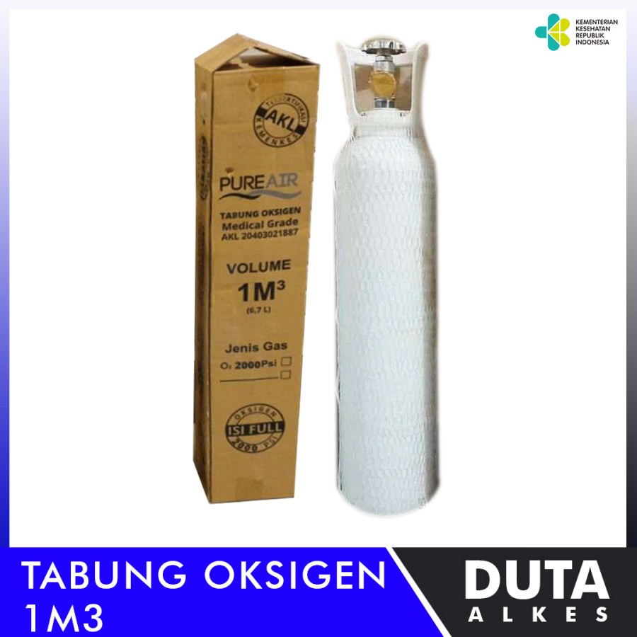 Jual Tabung Oksigen 1m3 Isi Oxygen Tube Shopee Indonesia 