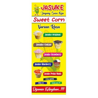 Spanduk Jasuke/xbanner Jasuke 60x160