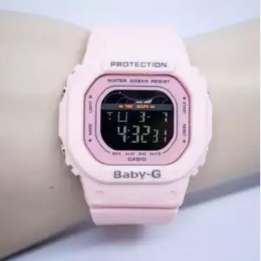 FLASH SALE !!! JAM TANGAN WANITA CASIO BABY-G DIGITAL STRAP RUBBER BG 550 SERIES