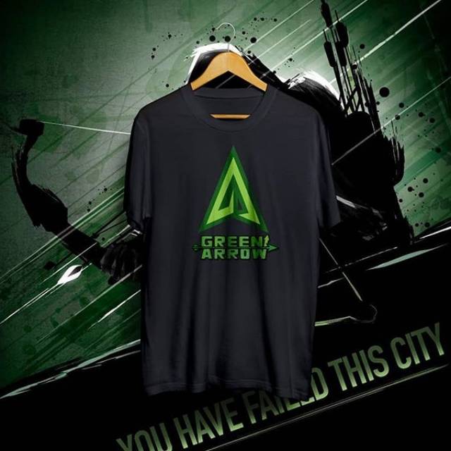 Kaos Arrow | Kaos Green Arrow | Baju Arrow | Baju Green Arrow | T-Shirt Green Arrow