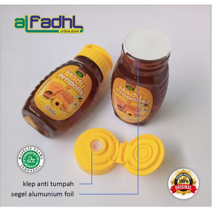 

Madu Propolis Trigona Asli 150gr Al-Ghuroba Murni Alami Halal