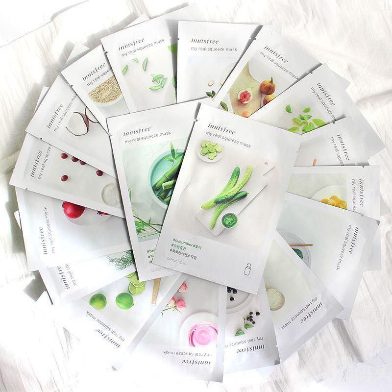 INNISFREE MY REAL SQUEEZE SHEET MASK / MASKER INNISFREE